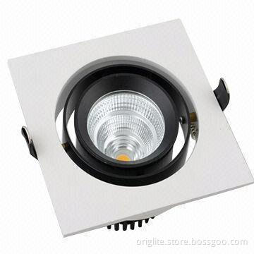 LED Downlight, 10W Lifud Power/BridgeLux Chip/COB LED/Rotary Head/3-year Warranty/Anti-glare Design